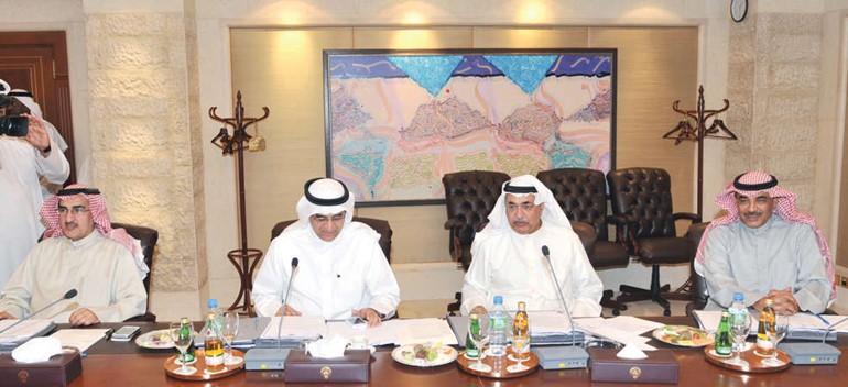 الشيخ صباح الخالد ودعبدالمحسن المدعج واحمد المليفي وم عبدالعزيز الابراهيم