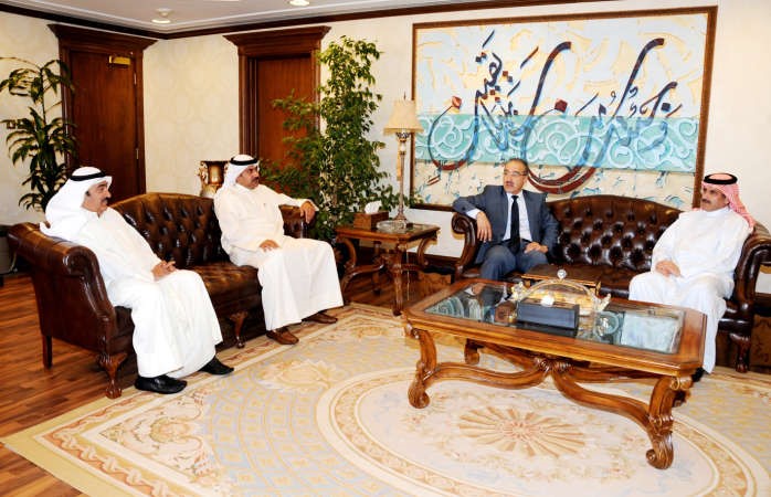 الشيخ مبارك الدعيج مستقبلا د رضا الخياط 