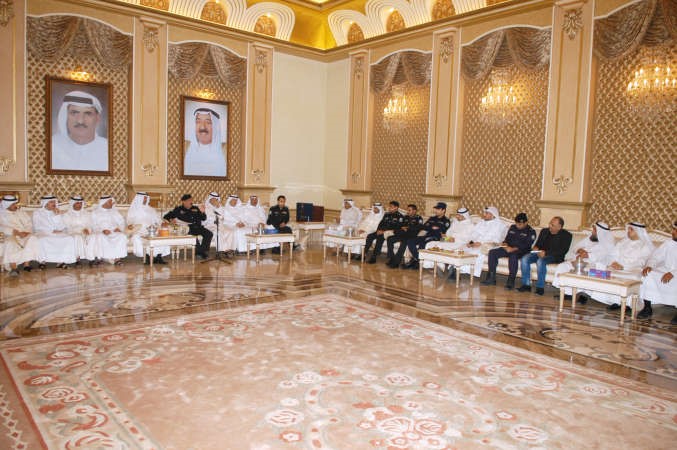 حضور حاشد في ديوانية الشحومي﻿