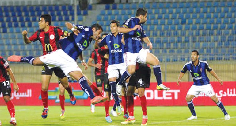 لاعبو الداخلية قدموا اداء رائعا وهزموا الاهلي