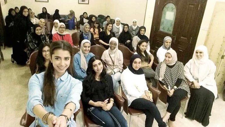 جانب من الحضور في احدى ورش العمل﻿