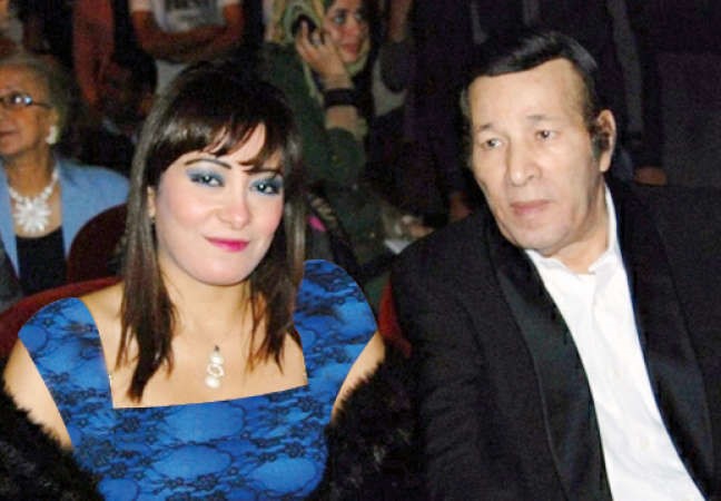 سعيد صالح وزوجته﻿