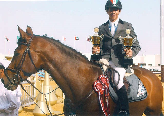 الفارس علي الخرافي مرشح لنيل المراكز الاولى في البطولة ﻿