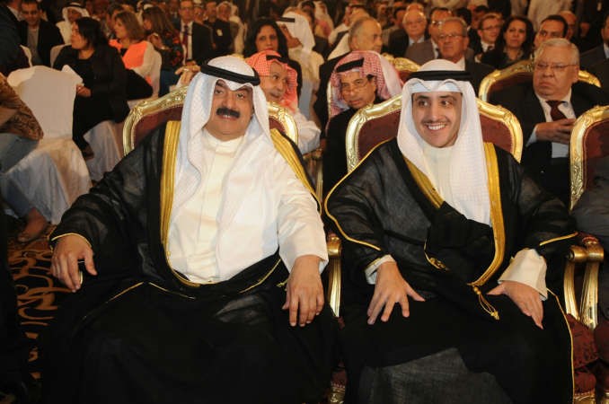 الشيخ داحمد الناصر وخالد الجارالله هاني الشمري