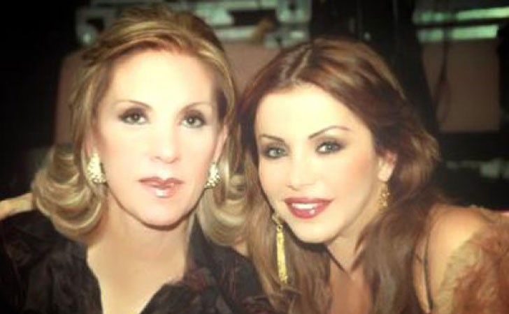 والدة رزان مغربي وميريام فارس تنافسانهما في الجمال .. شاهد 