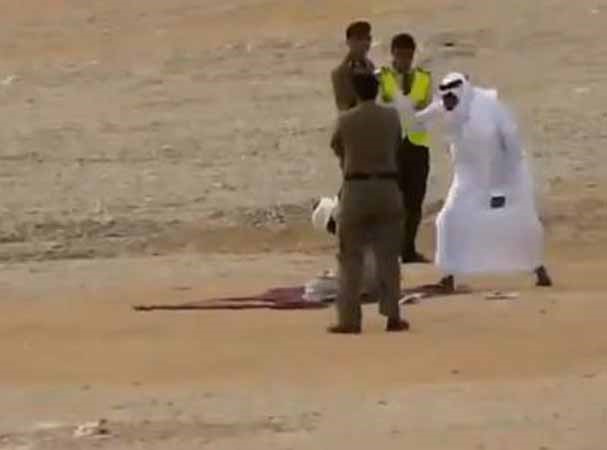 تنفيذ حكم القتل قصاصاً بحق سعودي قتل آخر برشاش في حفر الباطن 