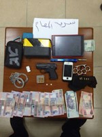  المسدس غير المرخص والحبوب المخدرة احيلت الى المكافحة﻿