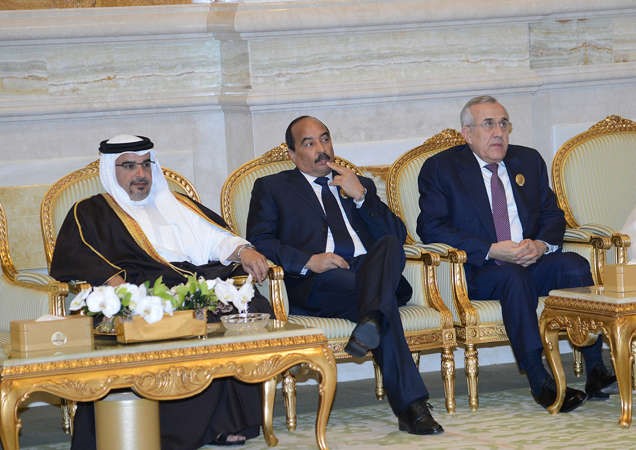 رئيسا لبنان وموريتانيا ﻿