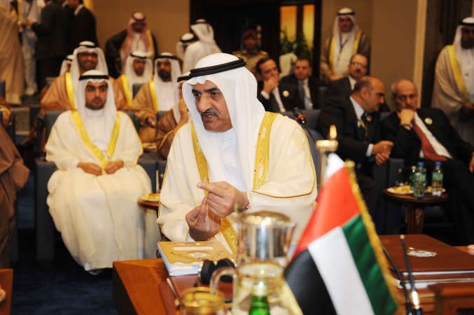 حاكم الفجيرة الشيخ حمد بن محمد الشرقي مترئسا وفد الامارات