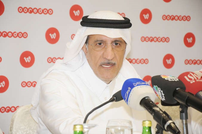 الشيخ عبدالله بن محمد ال ثاني متحدثا في العمومية ﻿