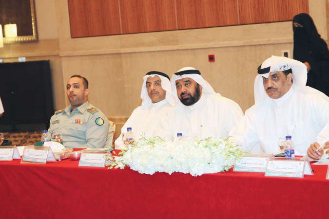 جانب من مشاركة الحرس في الملتقى﻿