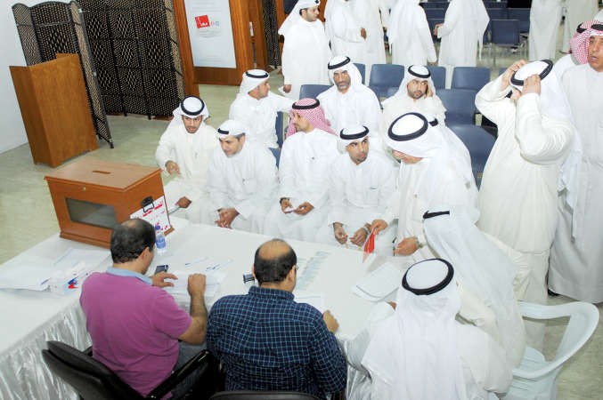 اقبال على التصويت هاني عبدالله