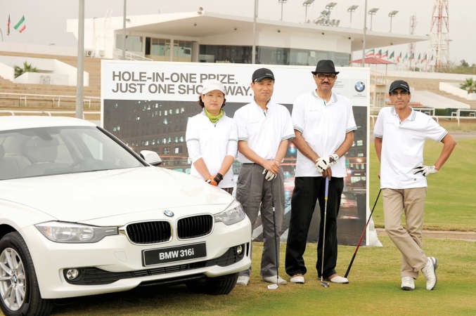 «الغانم» تحتفل بالفائزين بكأس BMW الدولية للغولف