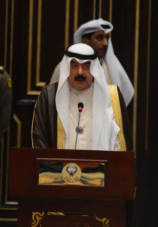 خالد الجارالله يلقي اعلان الكويت خلال الجلسة الختامية للقمة﻿