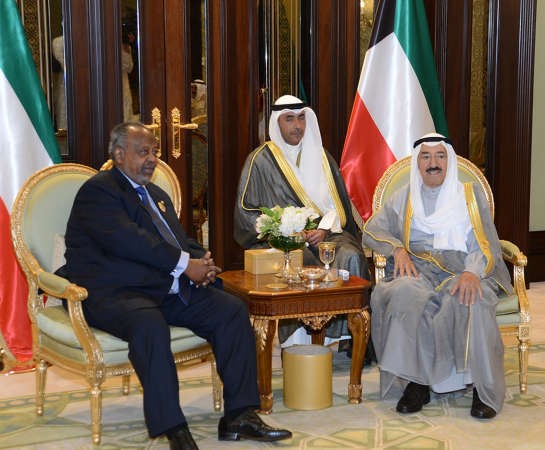 وسموه خلال استقباله رئيس جمهورية جيبوتي اسماعيل عمر جيله