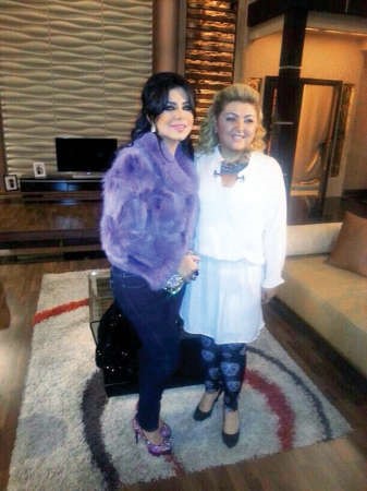 حليمة والممثلة مها احمد