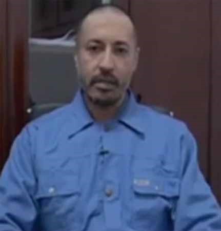 بالفيديو.. الساعدي القذافي يعتذر ويطلب الصفح من الشعب الليبي 