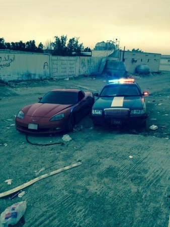  المركبة المسروقة والمستخدمة في اطلاق النار الي الجنائية
