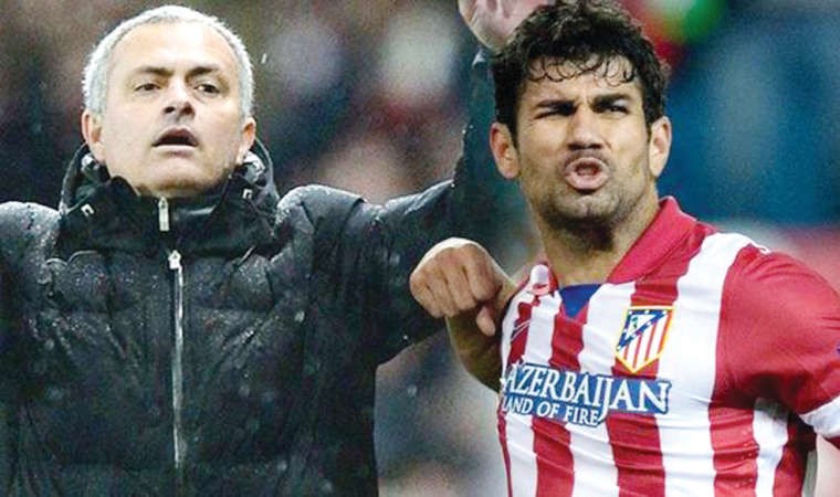 جوزيه مورينيو معجب بقدرات مهاجم اتلتيكو مدريد دييغو كوستا﻿