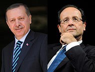 الانتخابات البلدية في تركيا وفرنسا: أردوغان «يعوم» وهولاند «يغرق» 