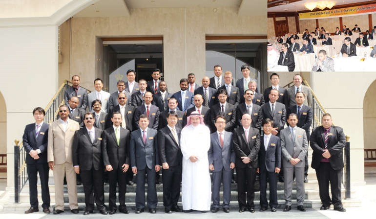 لقطة جماعية للمشاركين بالمؤتمر السنوي لجودة وخدمة العملاء ﻿