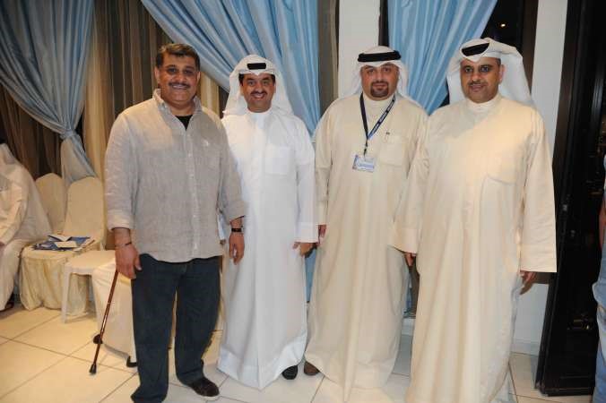 ماضي الخميس وجمال النصرالله ووليد الخشتي واحد الحضور﻿