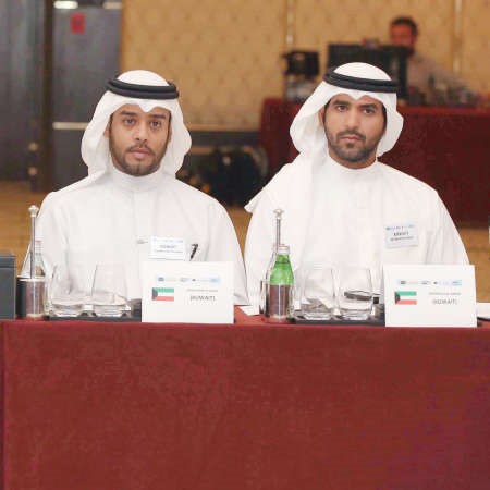  الشيخ علي الفواز مع الشيخ عذبي النايف 