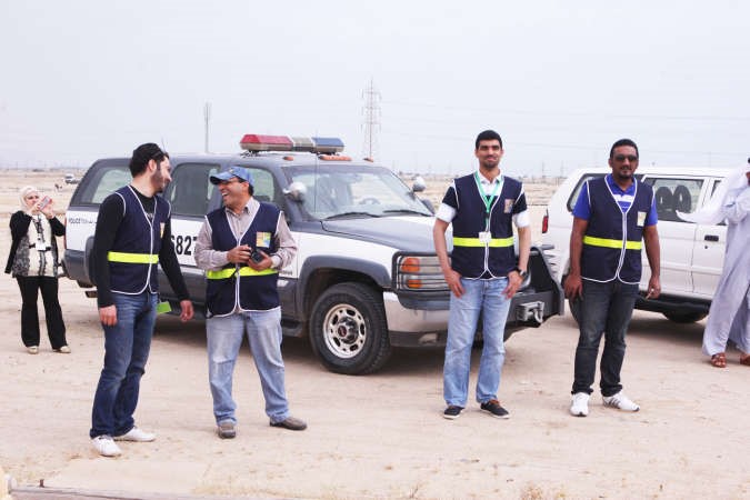 فريق الضبطية القضائية التابع للبيئة 