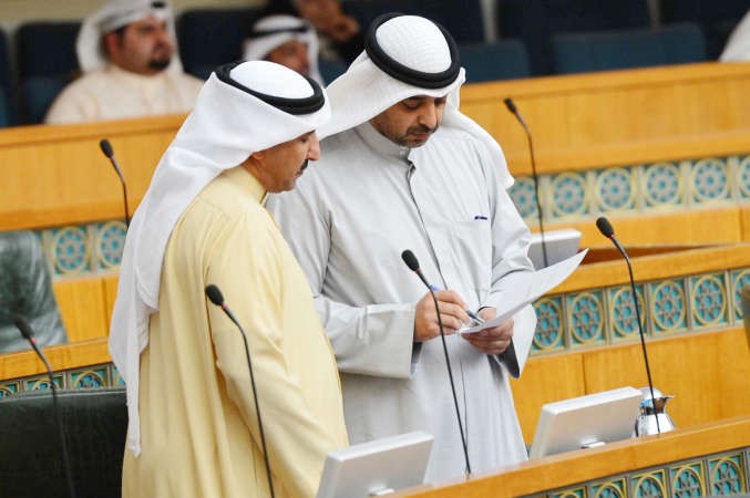 الشيخ محمد العبدالله وسعد الخنفور

