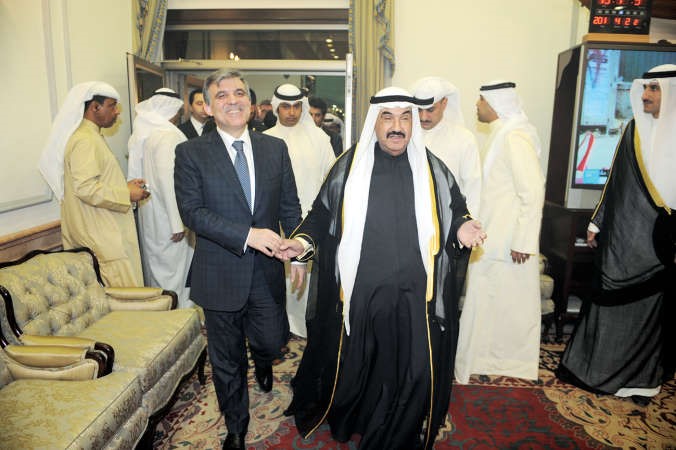 سمو الشيخ ناصر المحمد مرحبا بالرئيس عبدالله غول هاني الشمري
