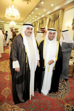  دنايف الحجرف والزميل احمد اسماعيل بهبهاني