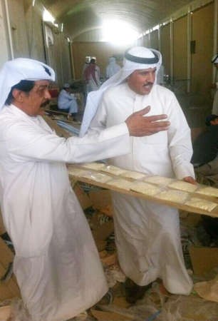العميد صالح الغنام يشرح للواء العوضي طريقة تهريب الكابتغون قاسم باشا