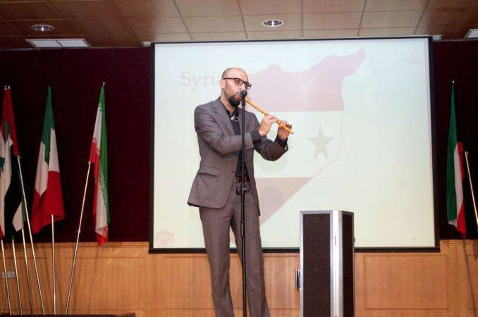 احدى الفقرات الغنائية ﻿