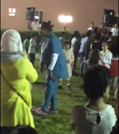 بالفيديو.. خادمة اثيوبية ترقص باحتراف في حفل للاطفال في الكويت 