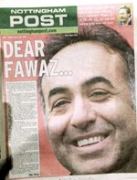 الحساوي على غلاف الصحف 
