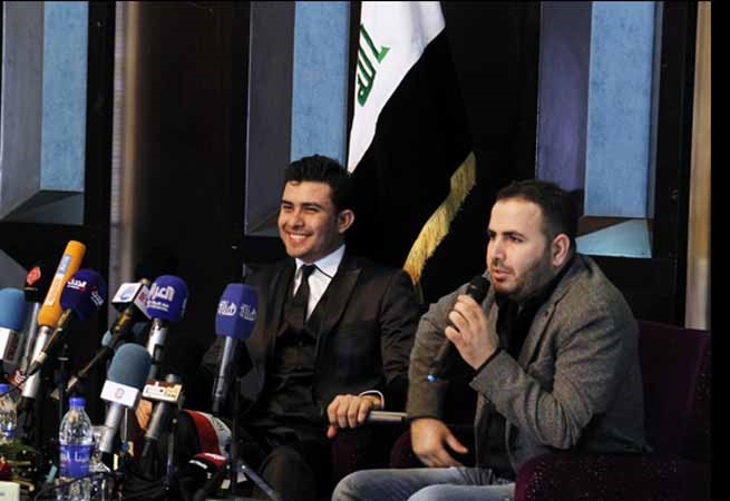 بالصور.. استقبال جماهيري لستار سعد في بغداد 