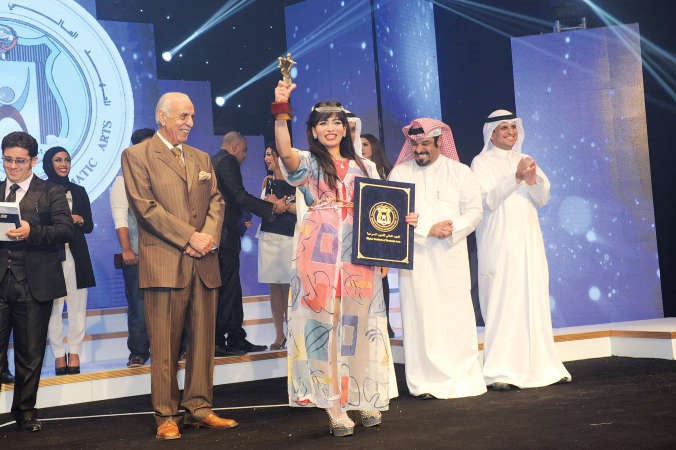 افضل ممثلة دور اول مناصفة سالي فراج مسرحية نبوءة الخلاص﻿