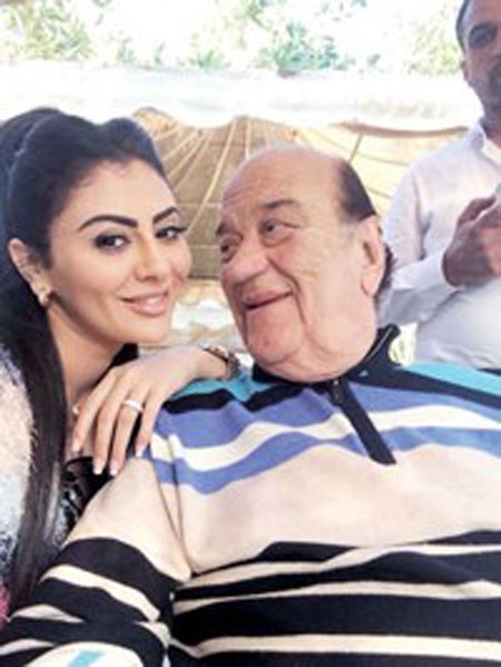 مريم حسين مع حسن حسني