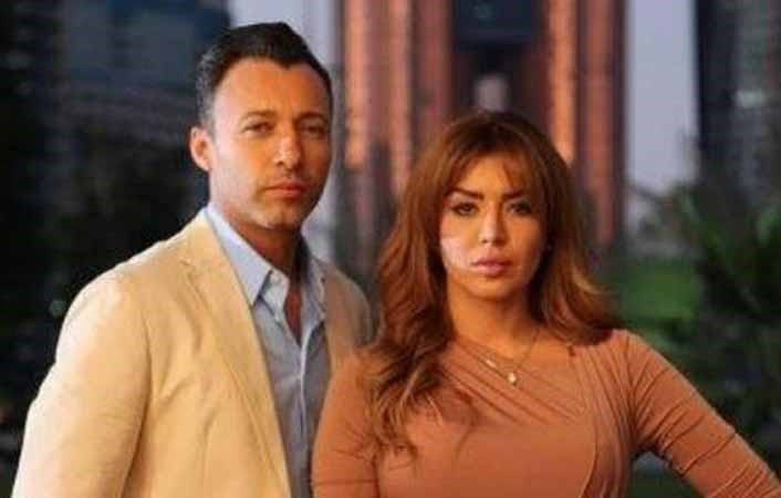 احمد فهمي وامل بشوشة في مسلسل الاخوة