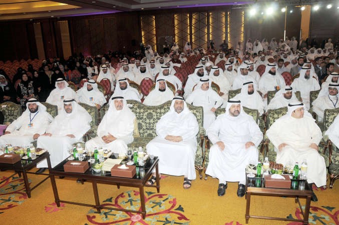 حضور كبير من القيادات التربوية 