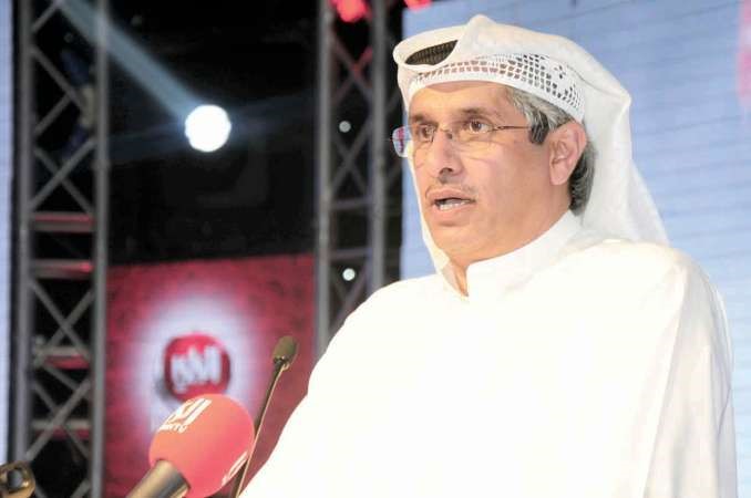 مدير عام الراي يوسف الجلاهمة اثناء القاء كلمته﻿