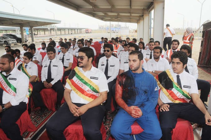 عدد من الخريجين﻿