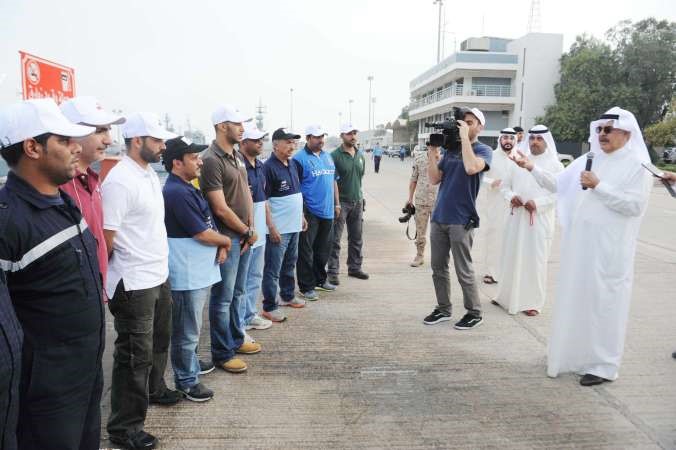 يوسف الجاسم يرحب بعودة طاقم الرحلة 