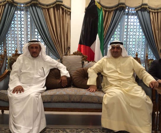 السفير سعد العسعوسي مستقبلا د مطلق القراوي في كوالالمبور