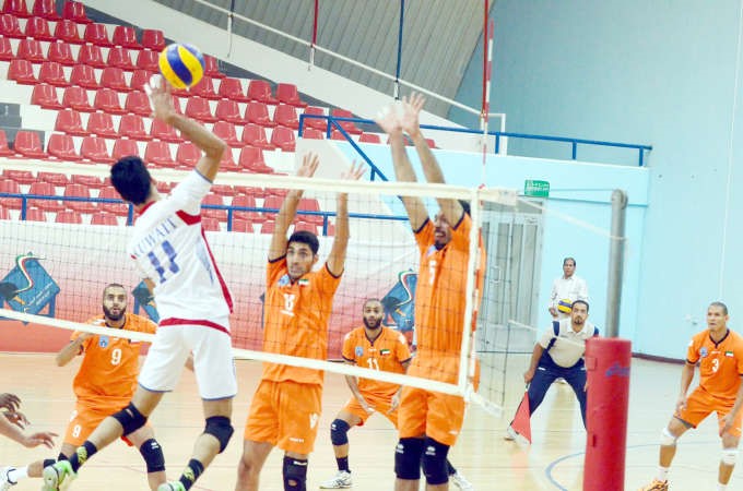 حائط صد كظماوي في مواجهة ضربة ساحقة من لاعب الكويت