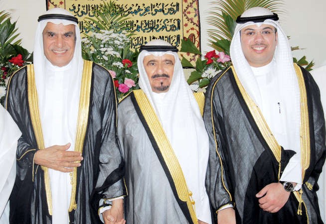 راشد الجويسري واحمد السعدون يباركان