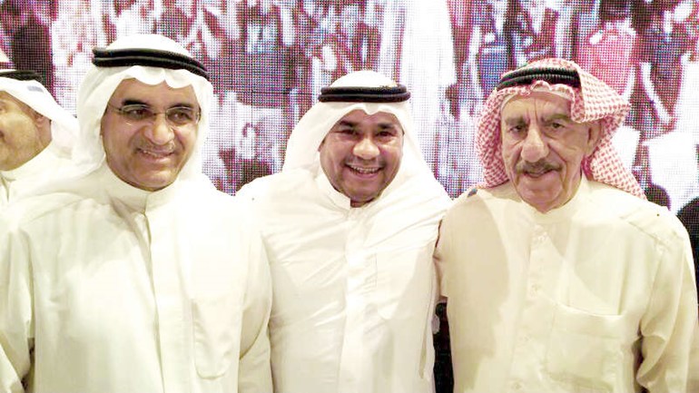 احمد المليفي ونادر المواش وعبدالله تيفوني