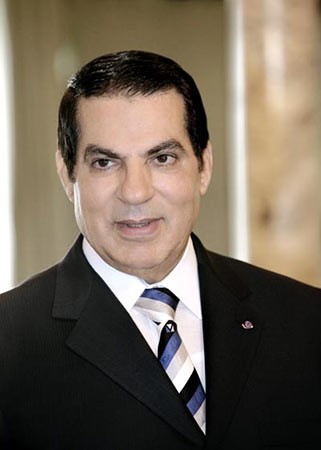 الرئيس السابق زين العابدين بن علي