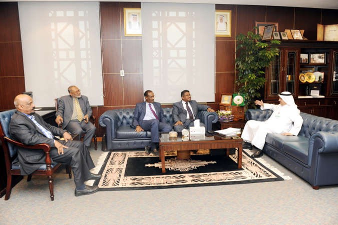 وفد الصندوق القومي لرعاية الطلاب بالسودان في ضيافة بيت الزكاة