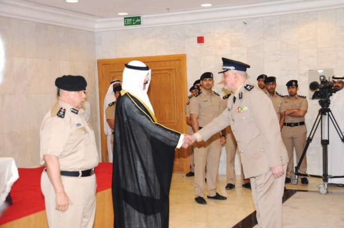 وزير الداخلية يبارك للواء غازي اللميع﻿